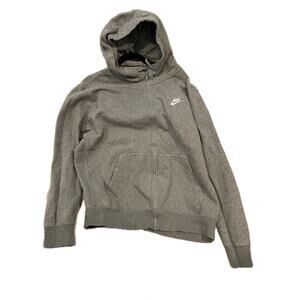 Nike Gray Pullover Hoodie Mens XL